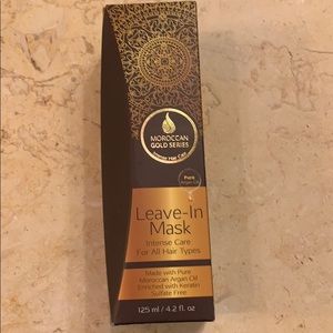 Moroccan Gold Series Leave-In-Mask NIB